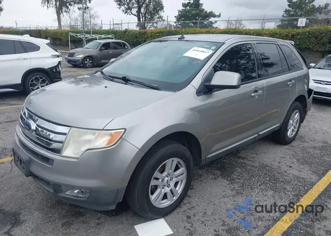 2008 Ford Edge Sel z USA, uszkodzony, nr VIN 2FMDK38C08BA69952